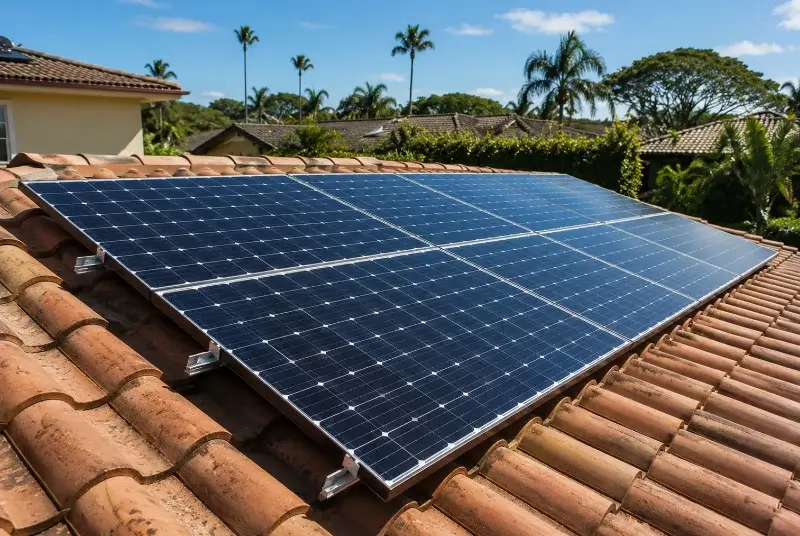 Installation de panneaux solaires à Canet-en-Roussillon